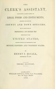 The clerk's assistant by H. S. McCall