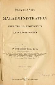Cover of: Cleveland's maladministration
