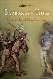 Barbarian Tides by Walter Goffart