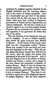 The First Napoleon: A Sketch, Political and Military