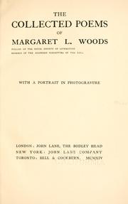 Cover of: The collected poems of Margaret L. Woods