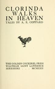 Cover of: Clorinda walks in heaven.: Tales.