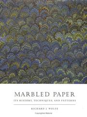 Cover of: Marbled paper | Richard J. Wolfe