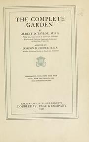Cover of: The complete garden