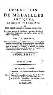 Description de médailles antiques, grecques et romaines