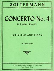 Cover of: Concerto no. 4 in G (Concertstück), op. 65 : for cello and piano