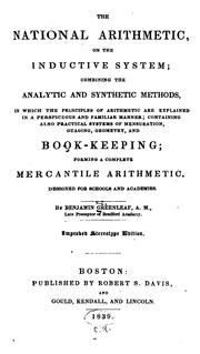 The National Arithmetic, on the Inductive System by Benjamin Greenleaf
