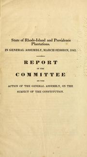 Constitution by Rhode Island.