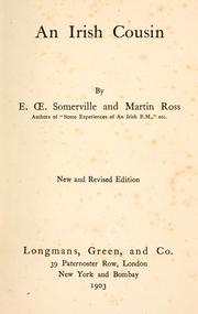 Cover of: An Irish cousin by E. OE. Somerville