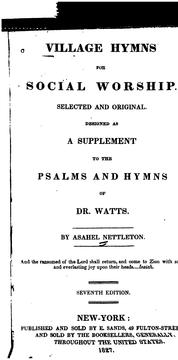 Cover of: Village Hymns for Social Worship