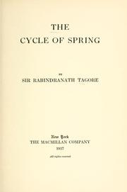 Cover of: The cycle of spring