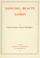 Cover of: Dancing, beauty, and games