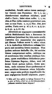 Cover of: De institutione oratoria libri duodecim: ad codicum veterum fidem by Quintilian