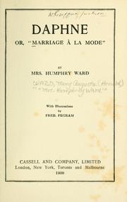 Cover of: Daphne: or, "Marriage à la mode"