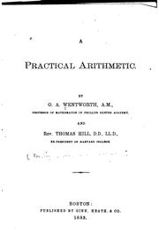 Cover of: A practical arithmetic