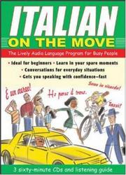 Cover of: Italian On the Move (3CDs + Guide) (On the Move) by Jane Wightwick