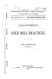 Cover of: Bulletin by United States. Bureau of Mines., California Division of Mines, Ontario. Dept . of Mines