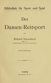 Cover of: Damen-Reitsport: Mit 50 Abbildungen = Women riders : with 50 illustrations