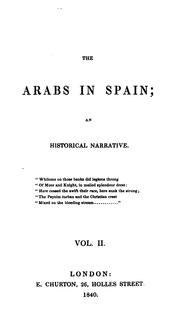 The Arabs in Spain: An Historical Narrative