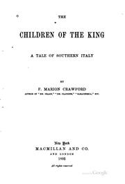 Cover of: The Children of the King: A Tale of Southern Italy