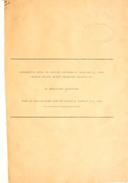 Cover of: Descriptive notes on certain implements weapons, &c., from Graham Island, Queen Charlotte Islands, B.C. by Alexander Mackenzie