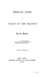 Cover of: Dream Life: A Fable of the Seasons