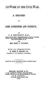 Cover of: Woman's Work in the Civil War: A Record of Heroism, Patriotism and Patience