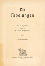 Cover of: Nibelungen