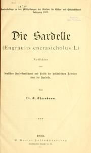 Cover of: Sardelle (Engraulis encrasicholus L).