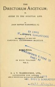 Cover of: directorium asceticum =: or, Guide to the spiritual life