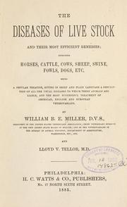The diseases of live stock and their most efficient remedies by William B. E. Miller