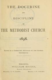 Cover of: doctrine and discipline of the Methodist church: 1898