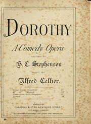 Dorothy by Alfred Cellier