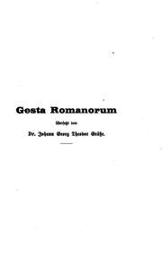 Cover of: Gesta Romanorum