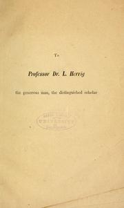 Cover of: Dryden's influence on the dramatical literature of England.