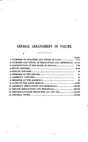 Cover of: Statutes of the State of Nevada Passed at the ... Session of the Legislature by Nevada, Nevada