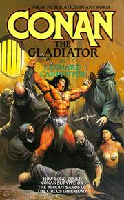 Cover of: Conan The Gladiator
