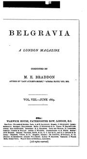 Cover of: Belgravia by Mary Elizabeth Braddon