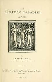 Cover of: The earthly Paradise by William Morris