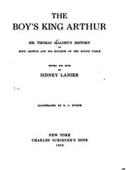 Cover of: The Boy's King Arthur