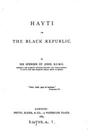 Cover of: Hayti; Or, The Black Republic /