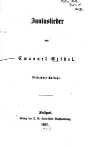 Cover of: Gedichte