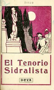 Cover of: tenorio sidralista: drama trágico-deportivo