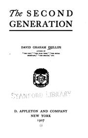 Cover of: Second Generation