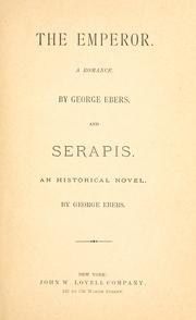 Cover of: Emperor and Serapis