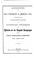 Cover of: Address by Rev. Charles A. Briggs, D.D.: On Occasion of His Inauguration as ...