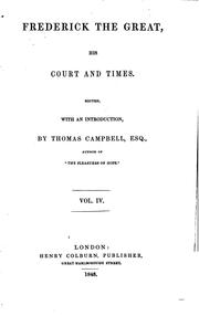 Cover of: Frederick the Great, His Court and Times