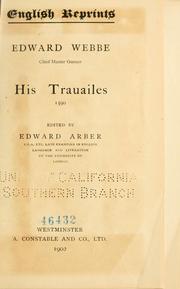 English reprints by Edward Arber