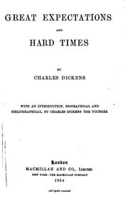 Cover of: Great Expectations and Hard Times by Charles Dickens