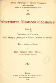 Cover of: Escritores misticos españoles. by 